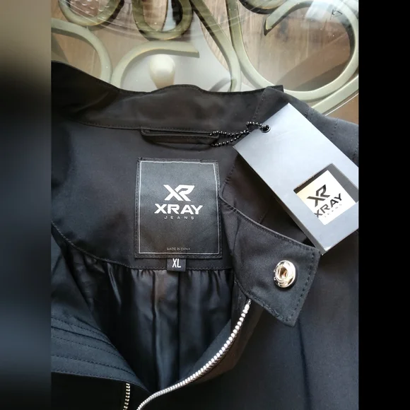 XRAY Men's Classic Black Lightweight Jacket - Picture 9 of 9